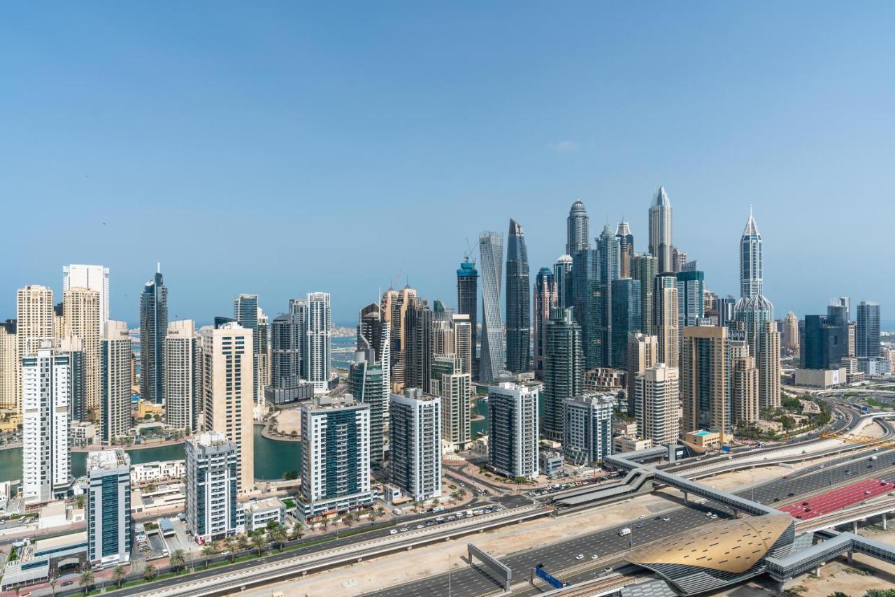 Modern 1Br Apartment In Jlt Next To Metro With City Views Dubaj Zewnętrze zdjęcie