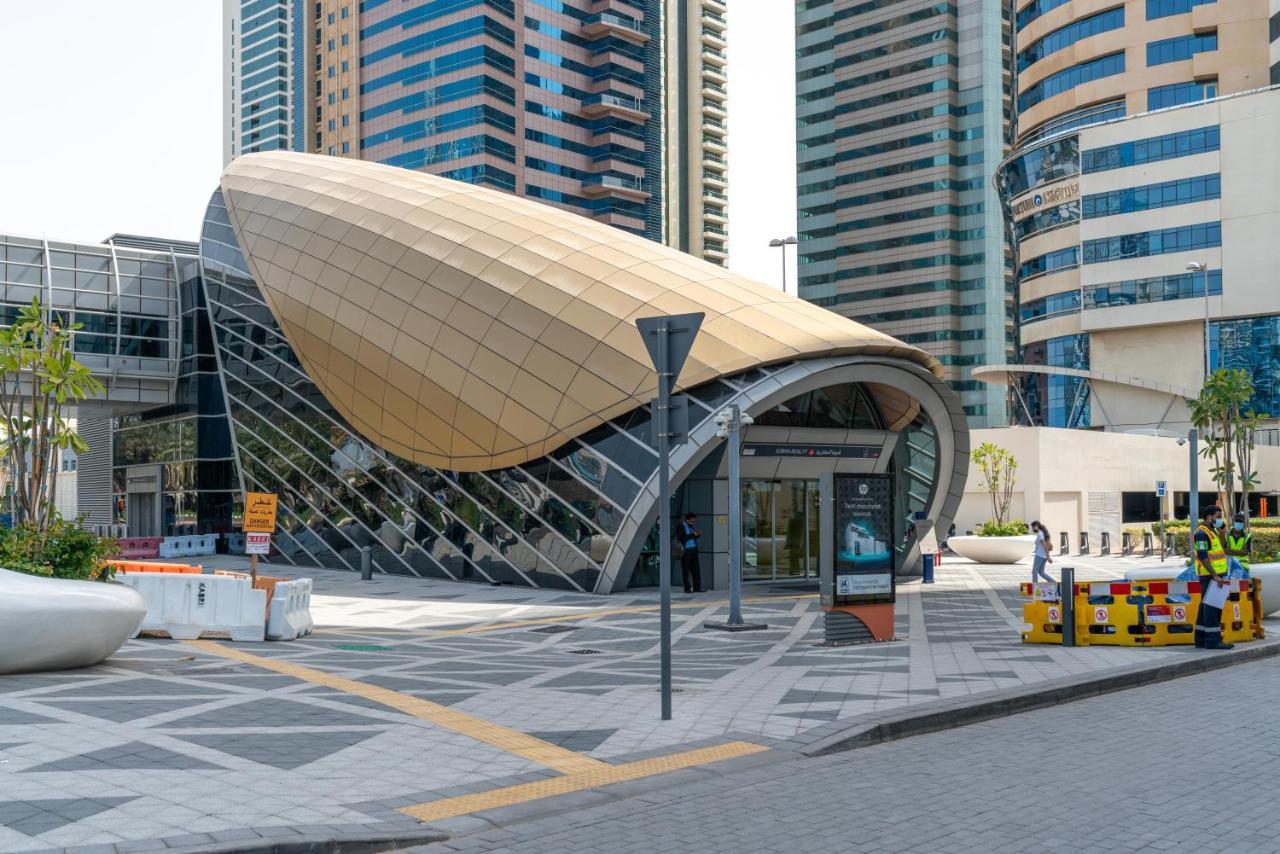 Modern 1Br Apartment In Jlt Next To Metro With City Views Dubaj Zewnętrze zdjęcie