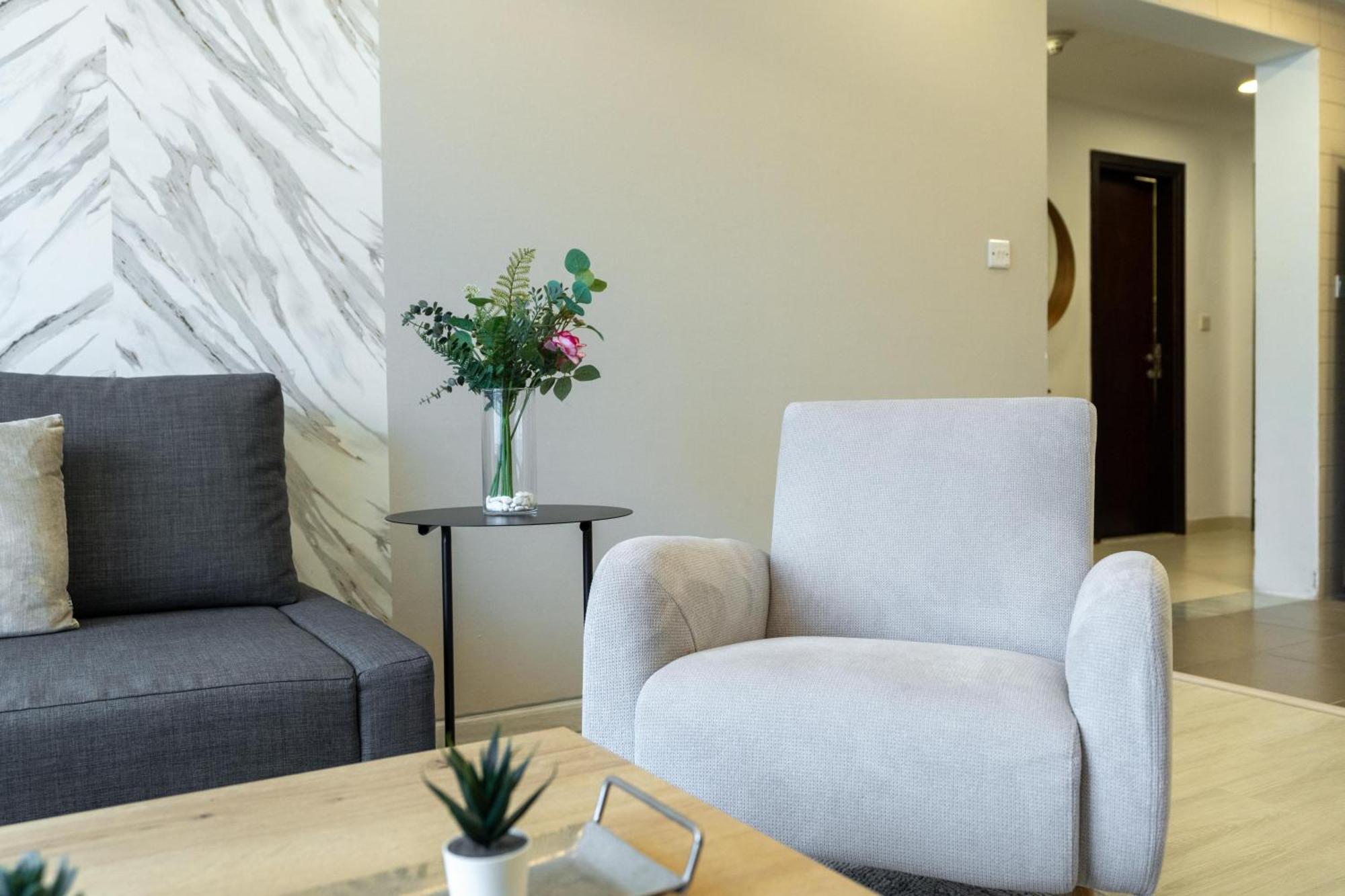 Modern 1Br Apartment In Jlt Next To Metro With City Views Dubaj Zewnętrze zdjęcie