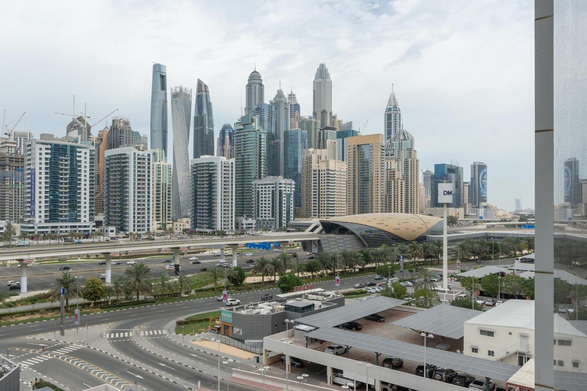 Modern 1Br Apartment In Jlt Next To Metro With City Views Dubaj Zewnętrze zdjęcie