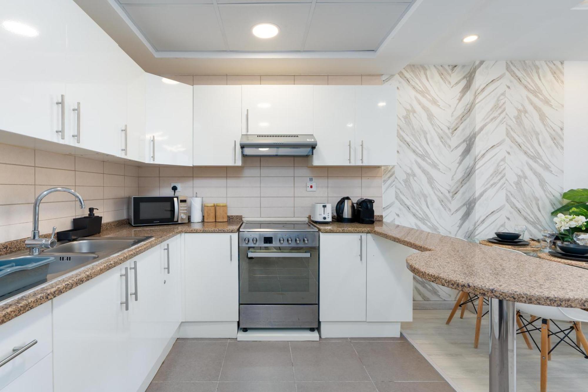 Modern 1Br Apartment In Jlt Next To Metro With City Views Dubaj Zewnętrze zdjęcie
