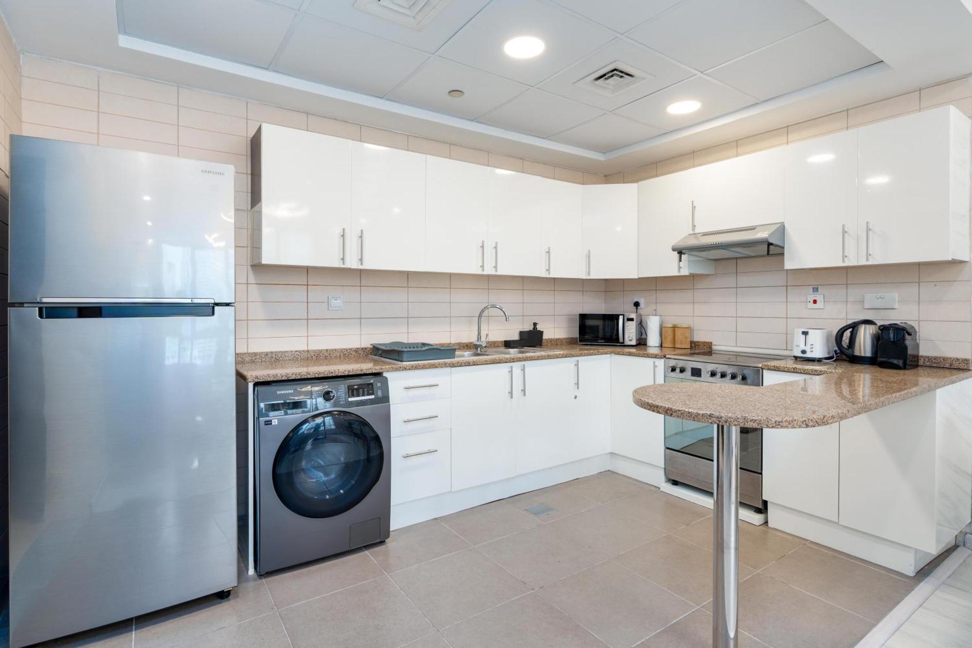 Modern 1Br Apartment In Jlt Next To Metro With City Views Dubaj Zewnętrze zdjęcie